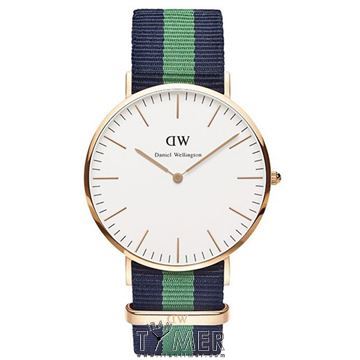 قیمت و خرید ساعت مچی مردانه زنانه دنیل ولینگتون(DANIEL WELLINGTON) مدل DW00100005 کلاسیک | اورجینال و اصلی