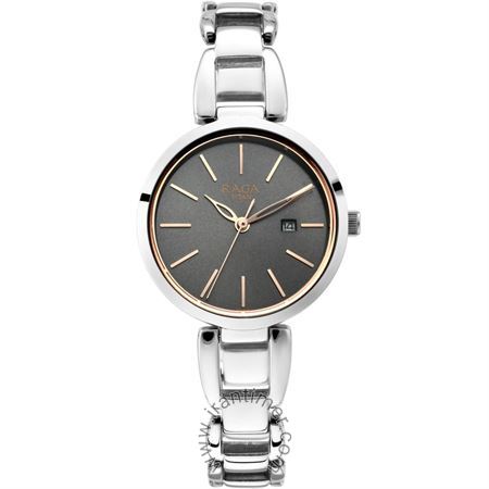 ساعت مچی زنانه کلاسیک تمام متال، نمایش تاریخ