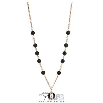 ساعت مچی گردنبند زنانه فشن تمام استیل، نگین دار