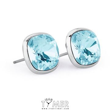 زیور آلات و جواهر گوشواره زنانه فشن تمام استیل، نگین سواروسکی