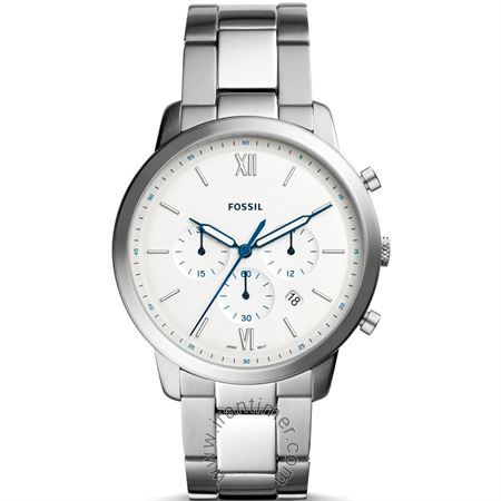 ساعت مچی مردانه کلاسیک تمام استیل، کرونوگراف، نمایش تاریخ