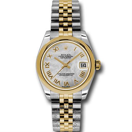 قیمت و خرید ساعت مچی زنانه رولکس(Rolex) مدل 178243 mrj White کلاسیک | اورجینال و اصلی