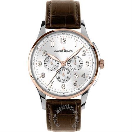 قیمت و خرید ساعت مچی مردانه ژاک لمن(JACQUES LEMANS) مدل 1-1619D کلاسیک | اورجینال و اصلی