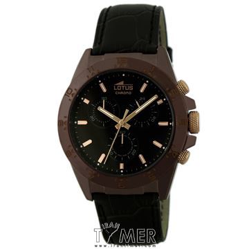 ساعت مچی مردانه کلاسیک بند چرمی، کرنوگراف، 24 ساعت شبانه روز