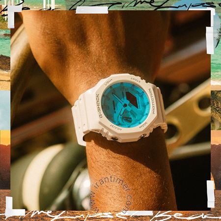 قیمت و خرید ساعت مچی مردانه کاسیو (CASIO) مدل GA-2100TL-7ADR اسپرت | اورجینال و اصلی