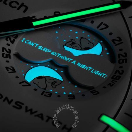 قیمت و خرید ساعت مچی مردانه زنانه سواچ(SWATCH) مدل MISSION TO THE MOONPHASE - FULL MOON SO33W700 اسپرت | اورجینال و اصلی