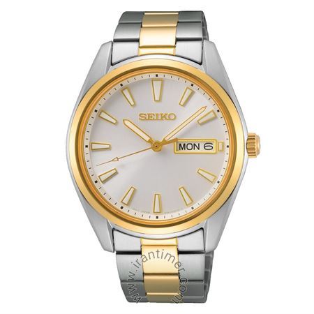 ساعت مچی مردانه کلاسیک تمام استیل، نمایش تاریخ و روز