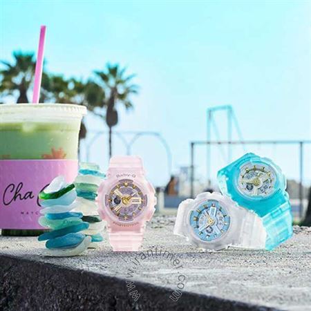 قیمت و خرید ساعت مچی کاسیو (CASIO) بیبی جی مدل BA-110SC-4ADR اسپرت | اورجینال و اصلی
