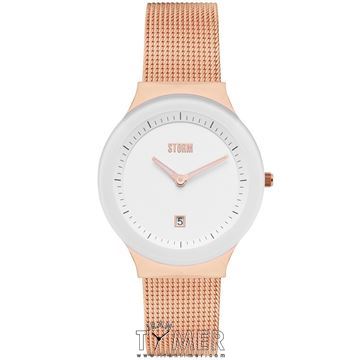 ساعت مچی زنانه کلاسیک تمام استیل، نمایش تاریخ