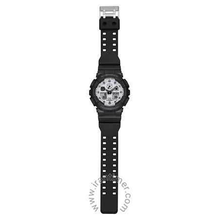 قیمت و خرید ساعت مچی مردانه کاسیو (CASIO) جی شاک مدل GA-100WD-1ADR اسپرت | اورجینال و اصلی