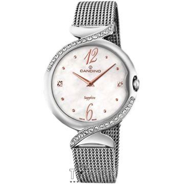 ساعت مچی زنانه کلاسیک فشن تمام استیل، نگین دار