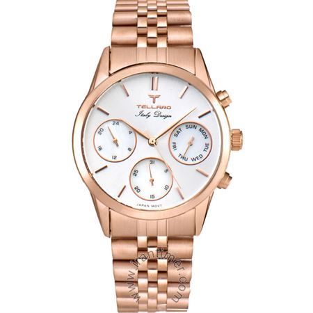 ساعت مچی زنانه کلاسیک بند استیل، نمایش تاریخ کامل، ست