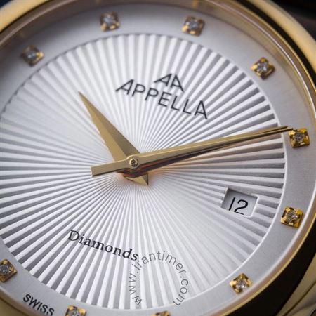 قیمت و خرید ساعت مچی زنانه اپلا(APPELLA) مدل L50002.1243DQ کلاسیک فشن | اورجینال و اصلی