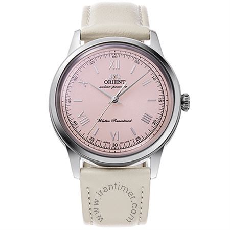 ساعت مچی مردانه کلاسیک بند چرم طبیعی گیاهی، ذخیره انرژی 6 ماه با شارژ کامل