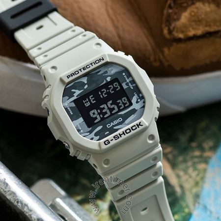 قیمت و خرید ساعت مچی مردانه کاسیو (CASIO) جی شاک مدل DW-5600CA-8DR اسپرت | اورجینال و اصلی