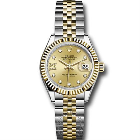 قیمت و خرید ساعت مچی زنانه رولکس(Rolex) مدل 279173 ch9dix8dj Gold کلاسیک | اورجینال و اصلی