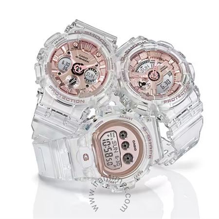 قیمت و خرید ساعت مچی زنانه کاسیو (CASIO) جی شاک مدل GMA-S110SR-7ADR اسپرت | اورجینال و اصلی