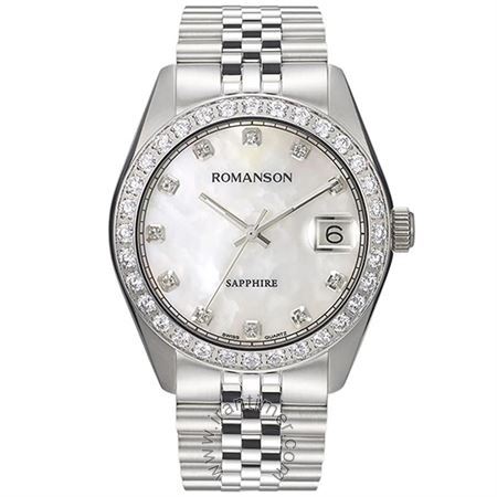 قیمت و خرید ساعت مچی مردانه رومانسون(ROMANSON) مدل TM7A23QMWWM1R2-W فشن | اورجینال و اصلی