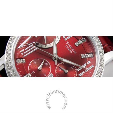 قیمت و خرید ساعت مچی زنانه کاسیو (CASIO) شین مدل SHE-3025L-4ADR کلاسیک | اورجینال و اصلی