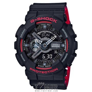قیمت و خرید ساعت مچی مردانه کاسیو (CASIO) جی شاک مدل GA-110HR-1ADR اسپرت | اورجینال و اصلی