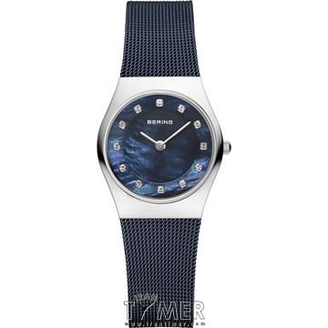 ساعت مچی زنانه کلاسیک فشن تمام استیل، نگین دار