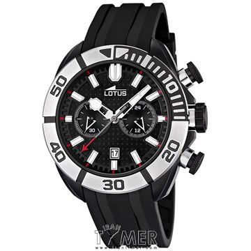 ساعت مچی مردانه اسپرت بند پلاستیک، کرنوگراف، نمایش تاریخ