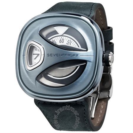 ساعت مچی مردانه کلاسیک بند چرم طبیعی، 41 ساعت ذخیره انرژی