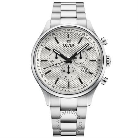 ساعت مچی مردانه کلاسیک تمام استیل، موتور Ronda Cal. 5040 D