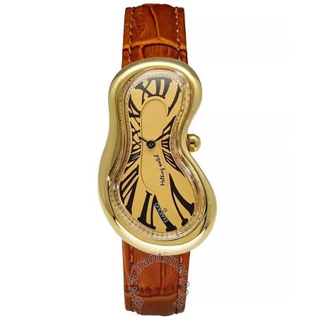 ساعت مچی زنانه فشن بند چرم طبیعی، موتور Ronda 751-1