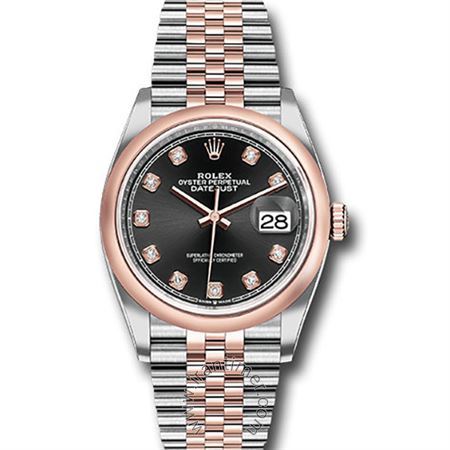 قیمت و خرید ساعت مچی مردانه رولکس(Rolex) مدل 126201 BKDJ BLACK کلاسیک | اورجینال و اصلی