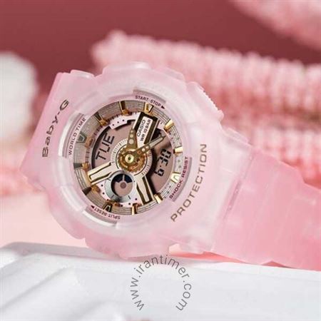 قیمت و خرید ساعت مچی کاسیو (CASIO) بیبی جی مدل BA-110SC-4ADR اسپرت | اورجینال و اصلی