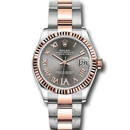 قیمت و خرید ساعت مچی زنانه رولکس(Rolex) مدل 278271 DKRHDR6O GRAY کلاسیک | اورجینال و اصلی