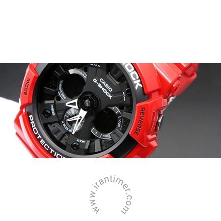 قیمت و خرید ساعت مچی مردانه کاسیو (CASIO) جی شاک مدل GA-201RD-4ADR اسپرت | اورجینال و اصلی