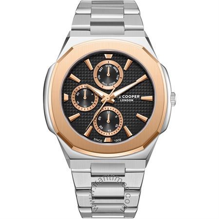 ساعت مچی مردانه کلاسیک بند استیل، نمایش تاریخ کامل