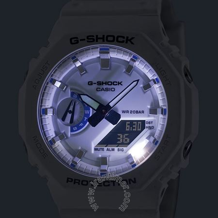 قیمت و خرید ساعت مچی مردانه کاسیو (CASIO) جی شاک مدل GA-2100HDS-7ADR اسپرت | اورجینال و اصلی