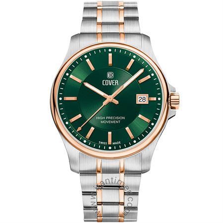 ساعت مچی مردانه کلاسیک تمام استیل، رنگ PVD