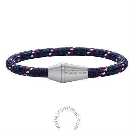 ساعت مچی دستبند مردانه اسپرت پارچه و استیل، مناسب دو رمچ 20.5 و 21.5 سانتی متر