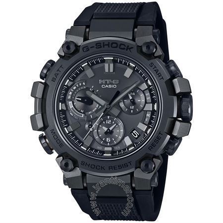 ساعت مچی مردانه اسپرت بند پلاستیکی، اتصال به موبایل از طریق بلوتوث و برنامه CASIO WATCHES، نمایش تاریخ کامل تا سال 2099