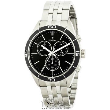 ساعت مچی مردانه کلاسیک تمام استیل ، نمایش 24 ساعت شبانه روز ، کرنوگراف ، زمان سنج