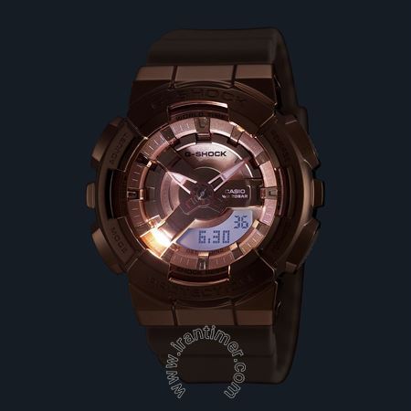 قیمت و خرید ساعت مچی زنانه کاسیو (CASIO) جی شاک مدل GM-S110PG-4ADR اسپرت | اورجینال و اصلی