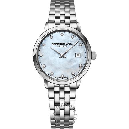 قیمت و خرید ساعت مچی زنانه ری مون ویل (ریموند ویل)(RAYMOND WEIL) مدل 5985-ST-97081 کلاسیک | اورجینال و اصلی