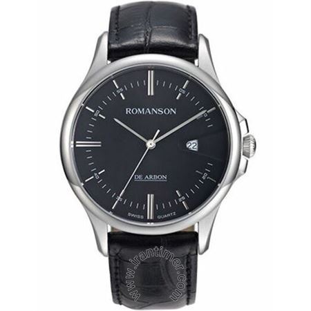 ساعت مچی مردانه کلاسیک بند چرمی، نمایش تاریخ