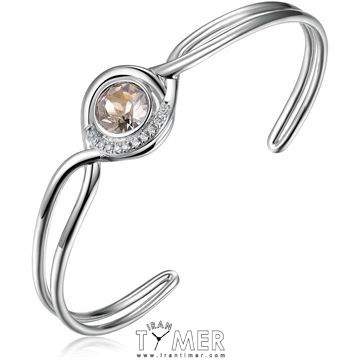 ساعت مچی دستبند زنانه فشن تمام استیل، نگین سواروسکی و زیرکونیا