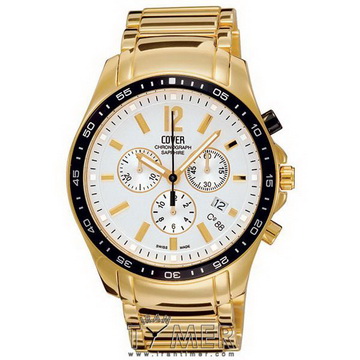 ساعت مچی مردانه کلاسیک تمام استیل، کرونوگراف، نمایش تاریخ