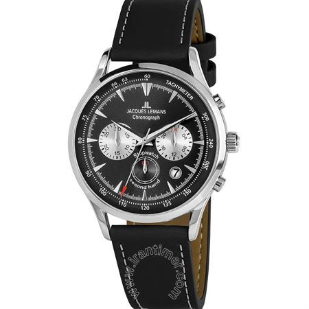 قیمت و خرید ساعت مچی مردانه ژاک لمن(JACQUES LEMANS) مدل 1-2068A کلاسیک | اورجینال و اصلی