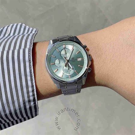 قیمت و خرید ساعت مچی مردانه کاسیو (CASIO) ادیفس(ادیفایس) مدل EFV-610DE-3AUDF کلاسیک | اورجینال و اصلی