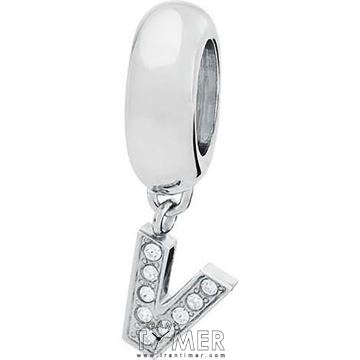 ساعت مچی آویز زنانه فشن تمام استیل، نگین دار