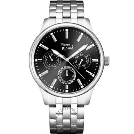 ساعت مچی مردانه کلاسیک تمام استیل، موتور Seiko Epson VX7J