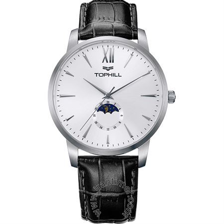 ساعت مچی مردانه کلاسیک بند چرم طبیعی