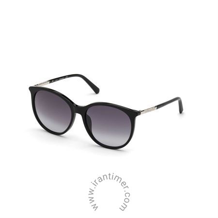 قیمت و خرید عینک آفتابی زنانه کلاسیک (SWAROVSKI) مدل SK 0293-H 01B 57 | اورجینال و اصلی